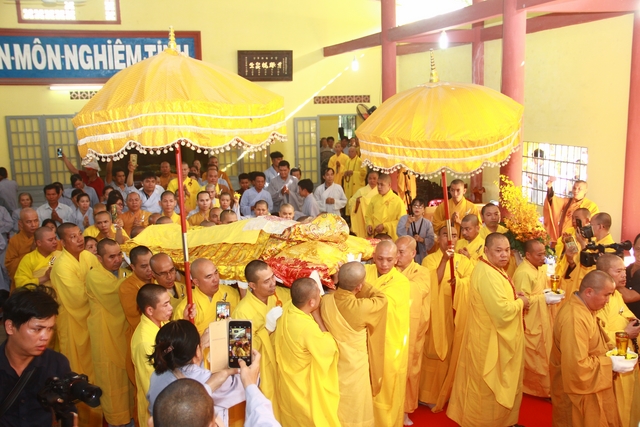 Bà Rịa - Vũng Tàu: Lễ nhập kim quan và thành phục cố HT thượng NGUYÊN hạ TRỰC